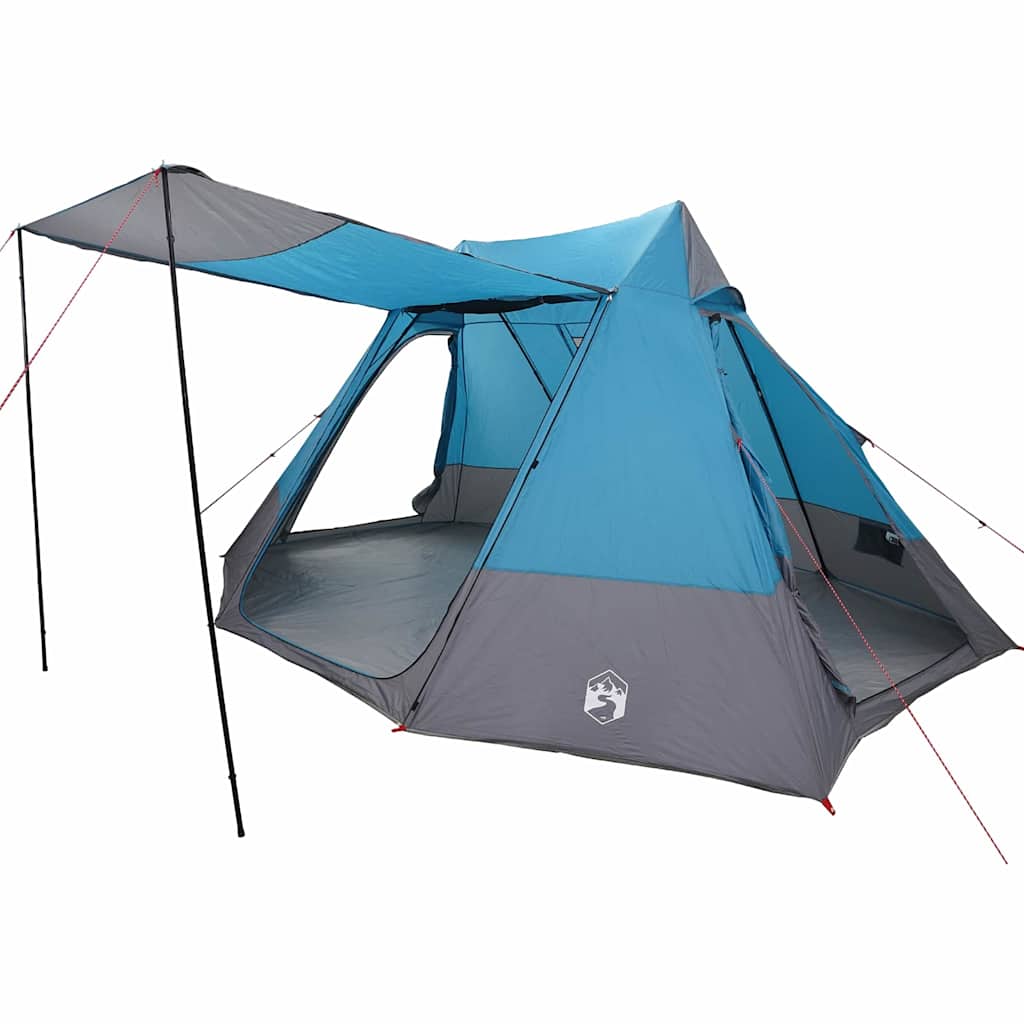 Campingzelt mit Dach mit Speicher Grün 482 x 360 x 227 cm Taft