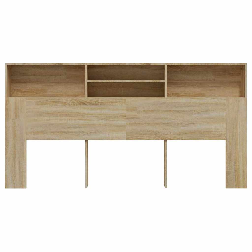 Bett-Kopfteil mit Ablagen Weiß 100x19x103,5 cm