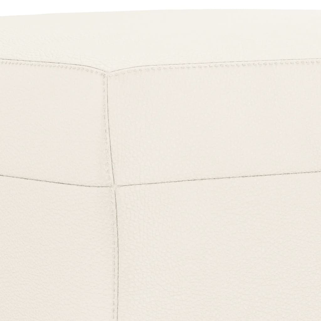 Sitzbank Schwarz 70x35x41 cm Kunstleder