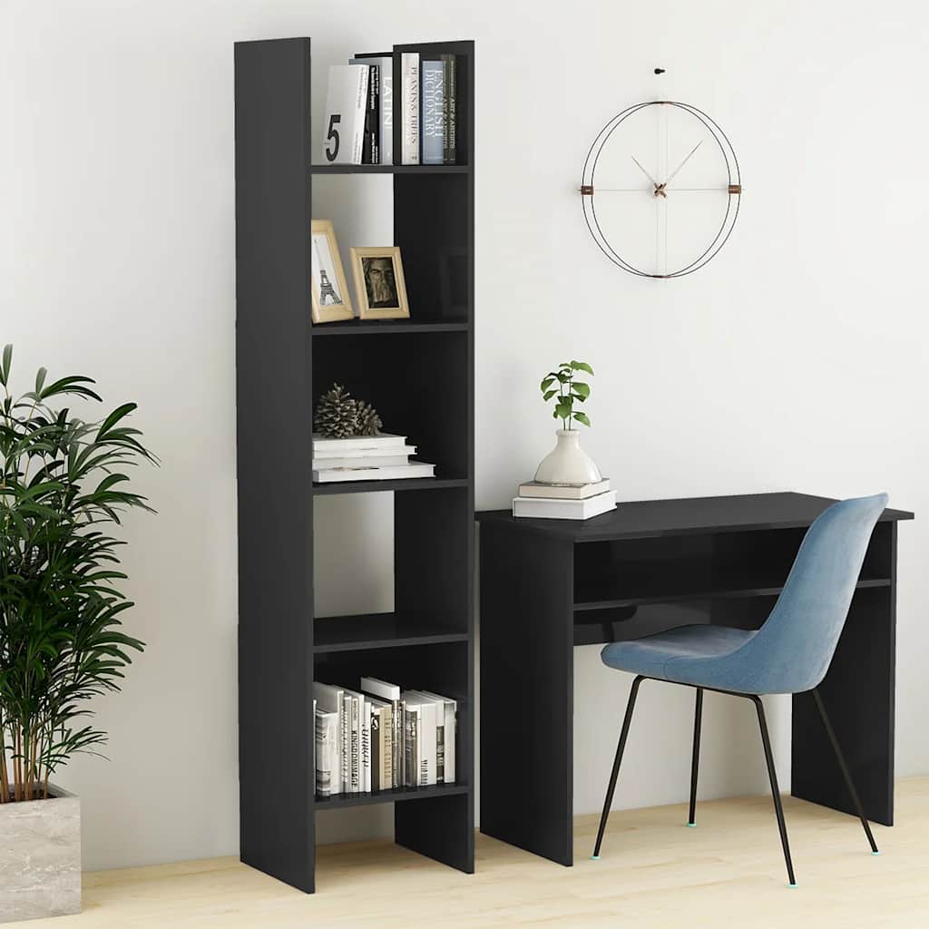 Bücherregal Weiß 40x35x180 cm Holzwerkstoff