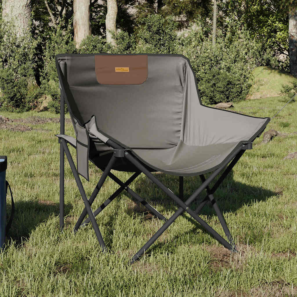 Campingstühle 2 Stk. mit Tasche Klappbar Schwarz