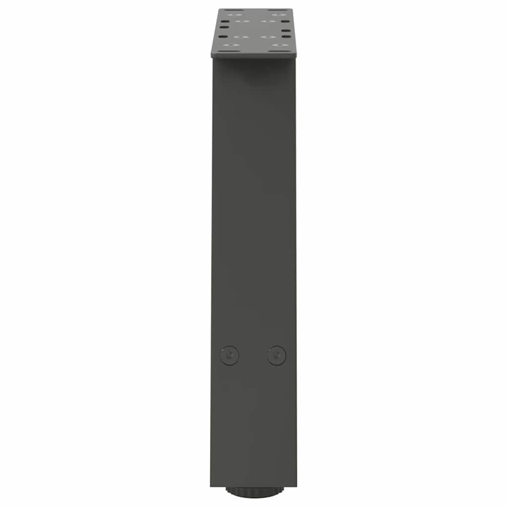 Couchtischbeine A-Form 2 Stk. 30x(30-31) cm Stahl