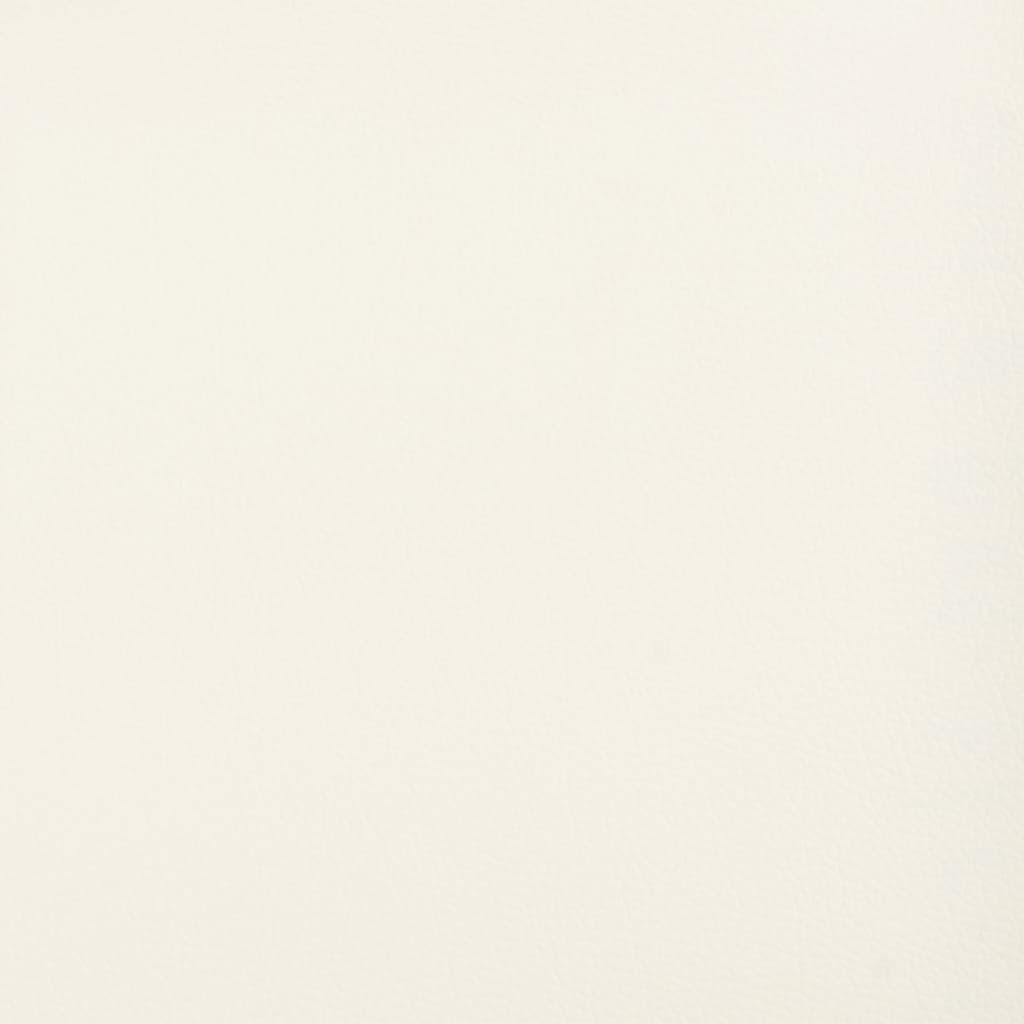 Zierkissen 2 Stk. Schwarz 40x40 cm Kunstleder