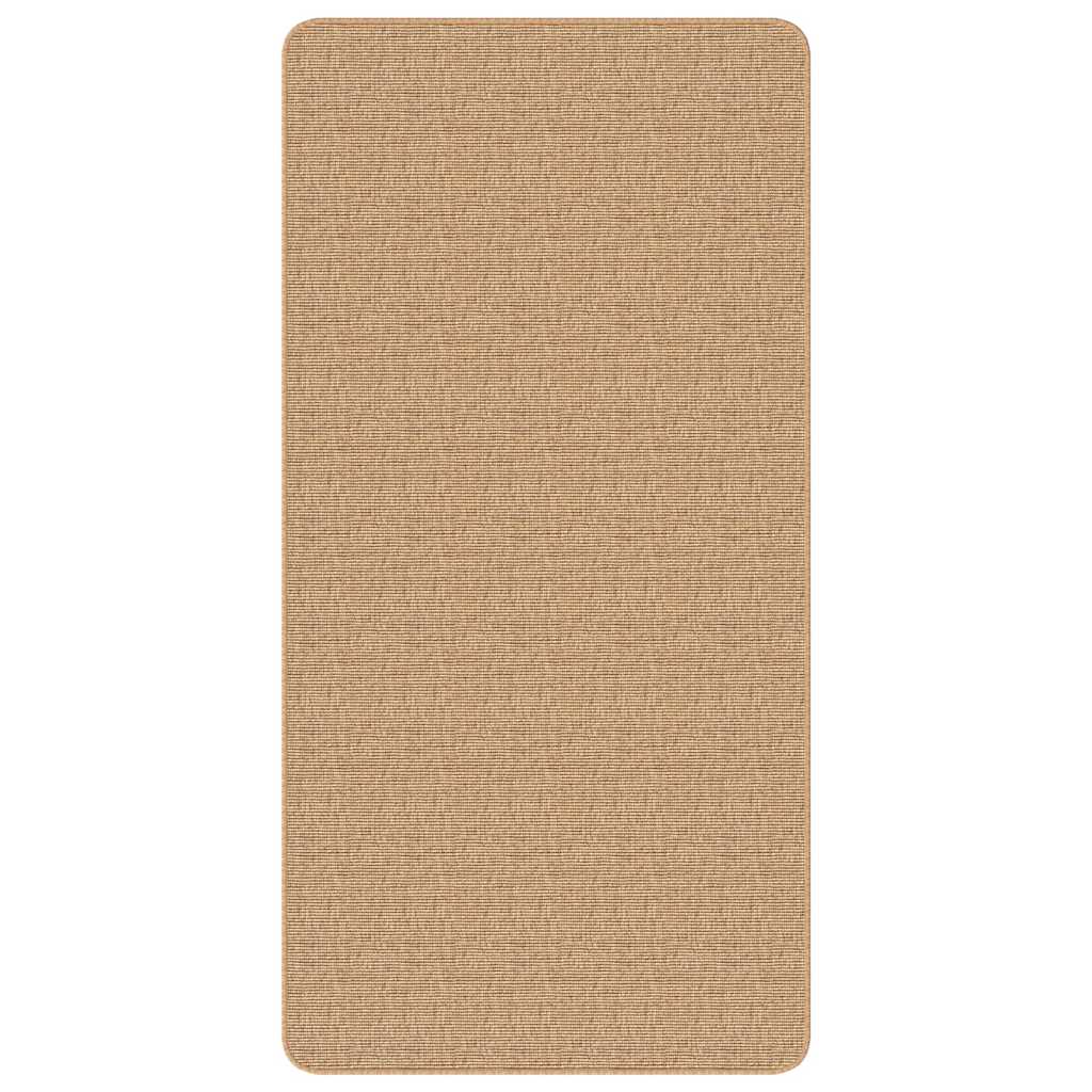Teppich Jute mit Latexrücken 70x130 cm Natur