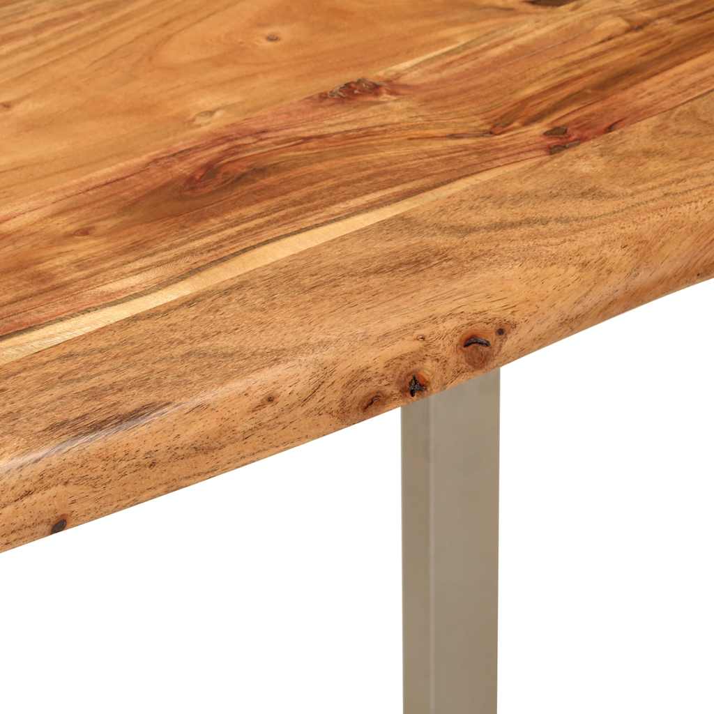 Esstisch 154x80x76 cm Massivholz Akazie