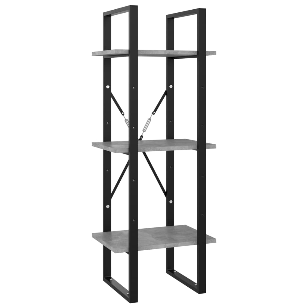 Bücherregal 5 Fächer Weiß 40x30x175 cm Holzwerkstoff