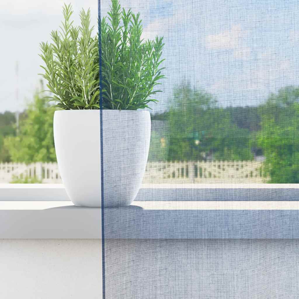 Voile Vorhänge mit Ösen 2 Stk. Apfelgrün 140x140 cm