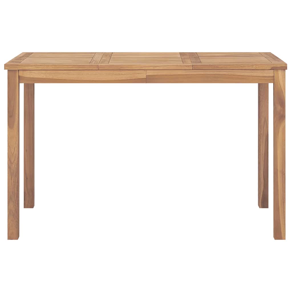 Garten-Esstisch 140x80x77 cm Massivholz Teak