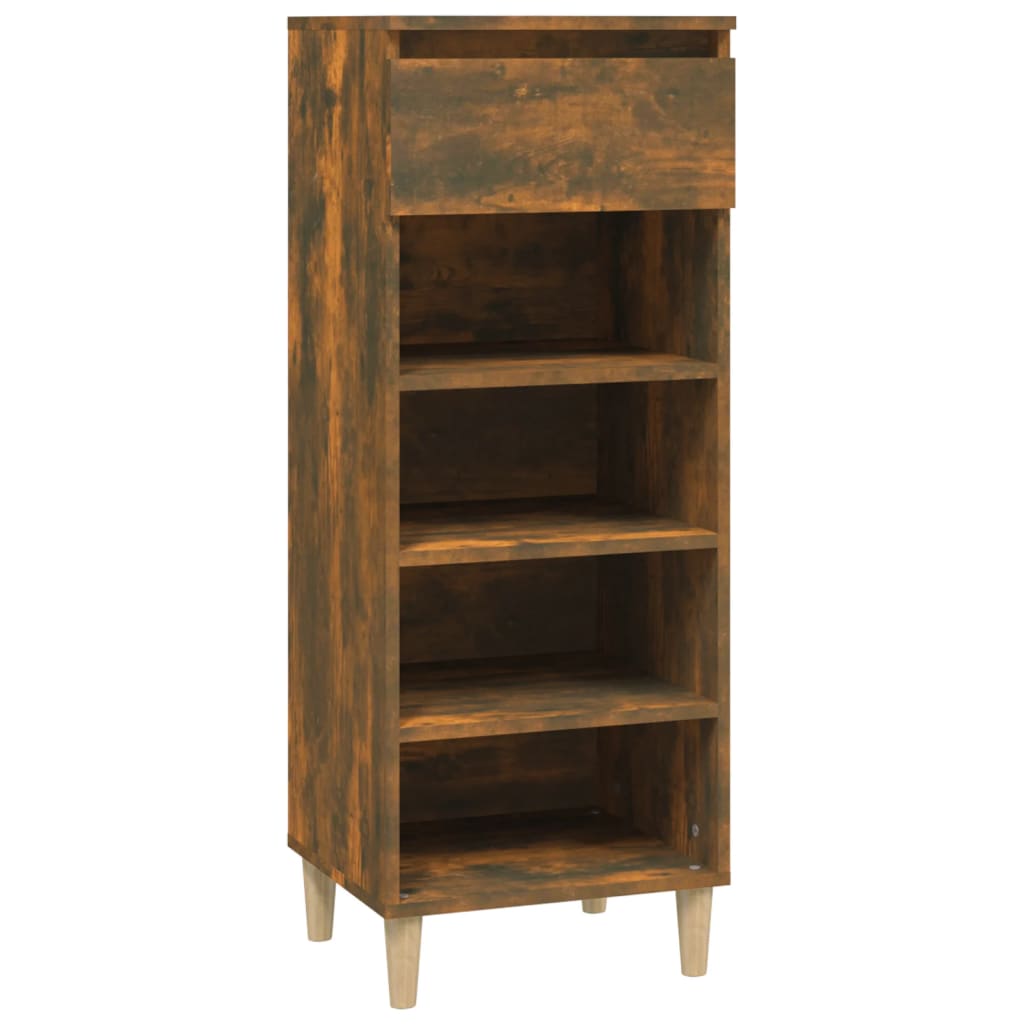 Schuhschrank Weiß 40x36x105 cm Holzwerkstoff