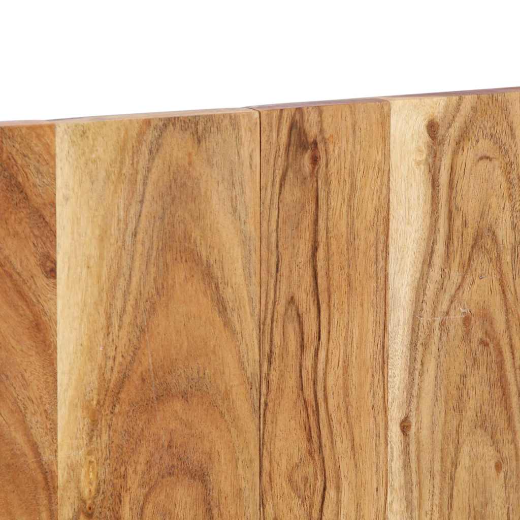 Kopfteil Mehrfarbig 160 cm Massivholz Altholz