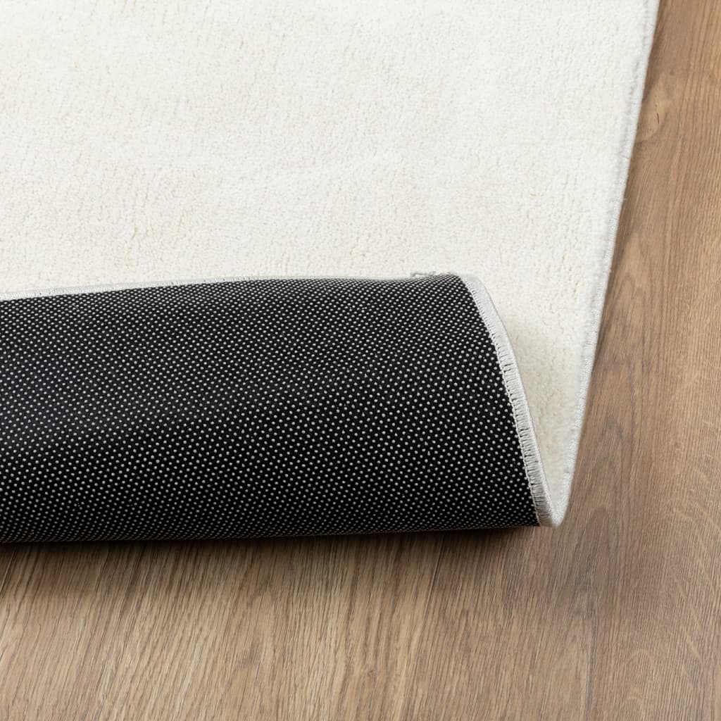 Teppich OVIEDO Kurzflor Anthrazit 120x120 cm