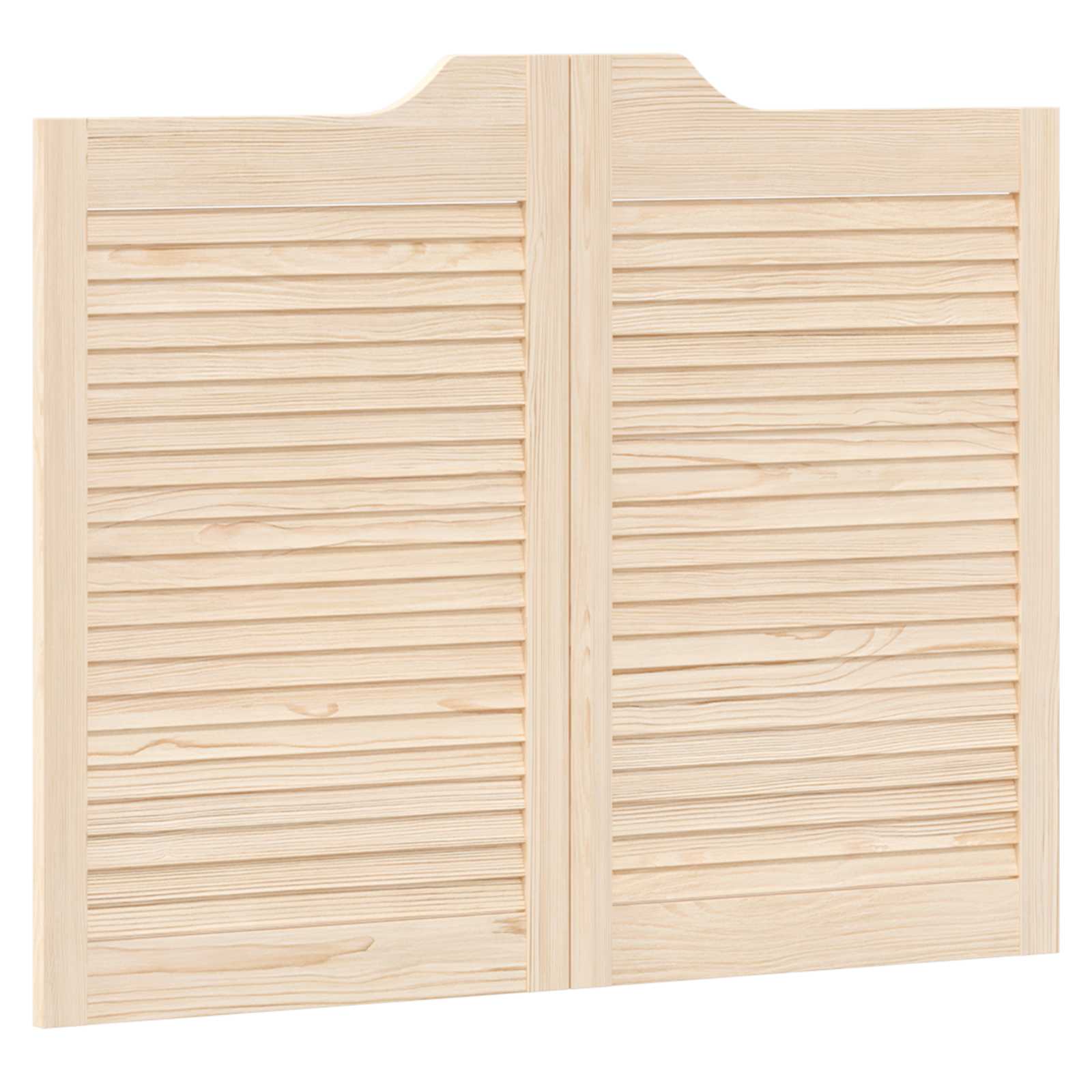 Schwingtüren Natur 80 x 40 cm Massives Kiefernholz