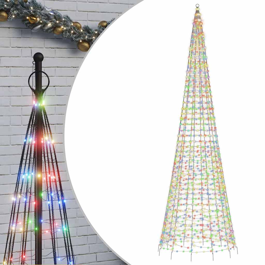 LED-Weihnachtsbaum 200 LEDs Warmweiß 180 cm