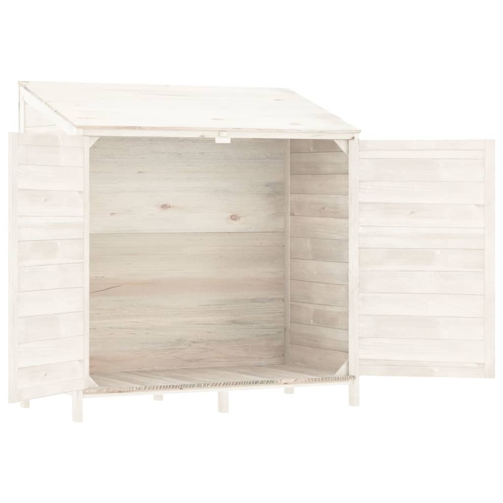 Geräteschuppen 55x52x174,5 cm Massivholz Tanne