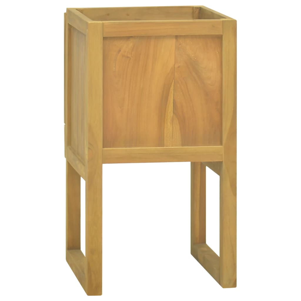 Badschrank 60x40x75 cm Massivholz Teak