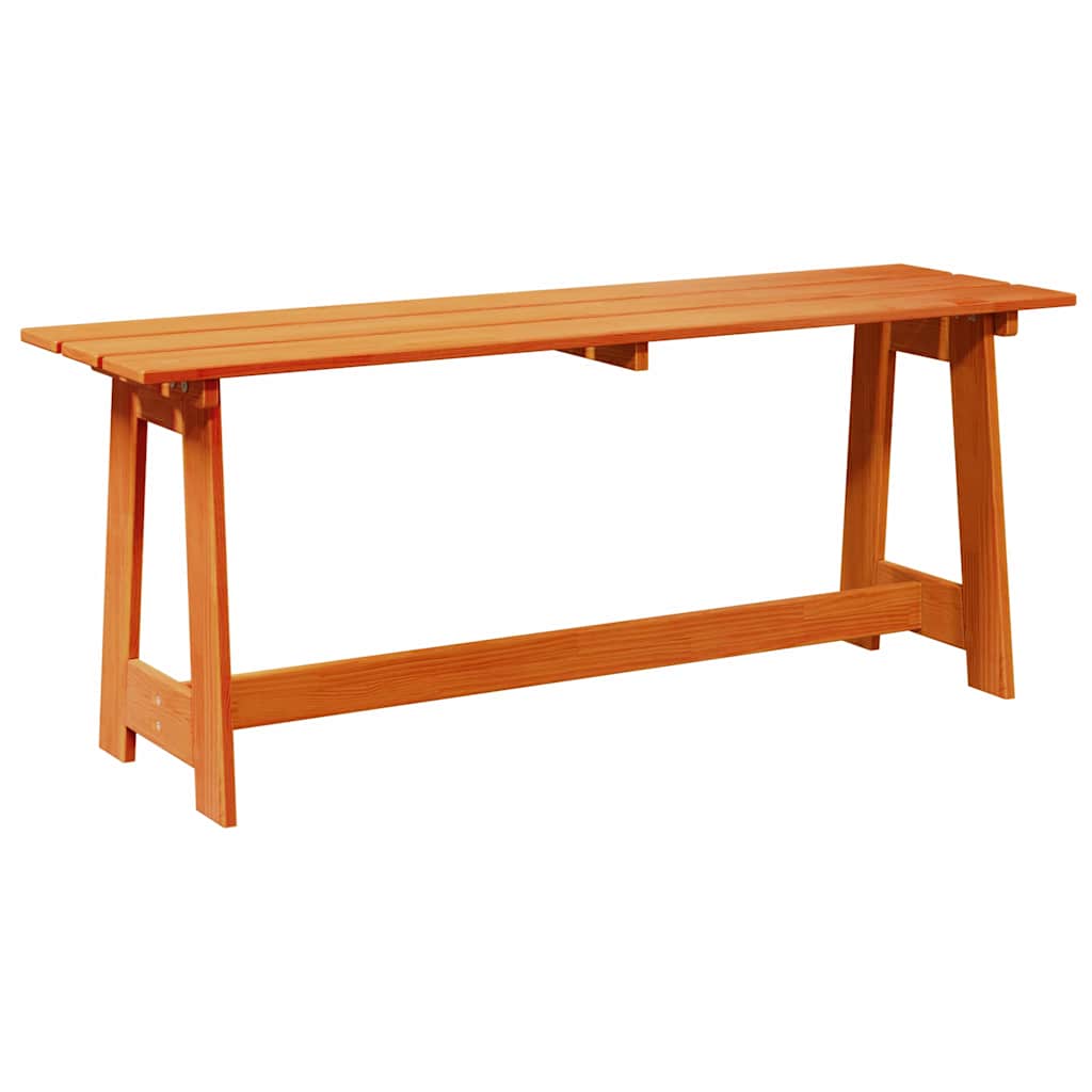 Bank Outdoor Natur 119 x 37 x 47 cm Massives Kiefernholz