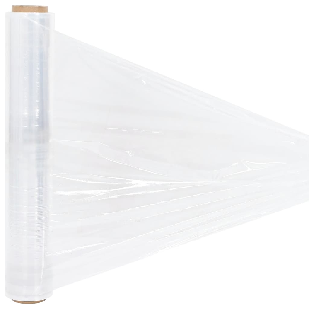 Stretchfolie 2 Stk. Transparent 17 μm 50 cm x 150 m