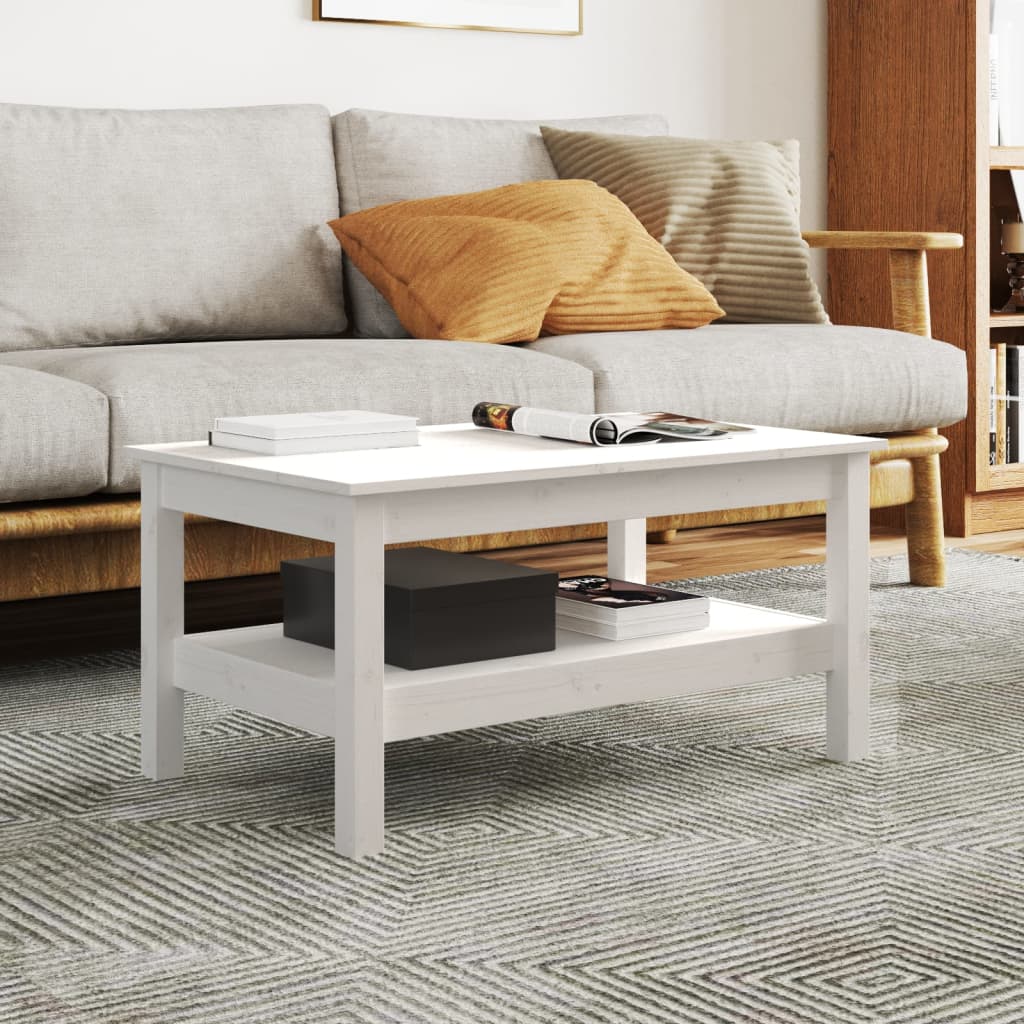 Couchtisch 45 x 45 x 40 cm Massivholz Kiefer