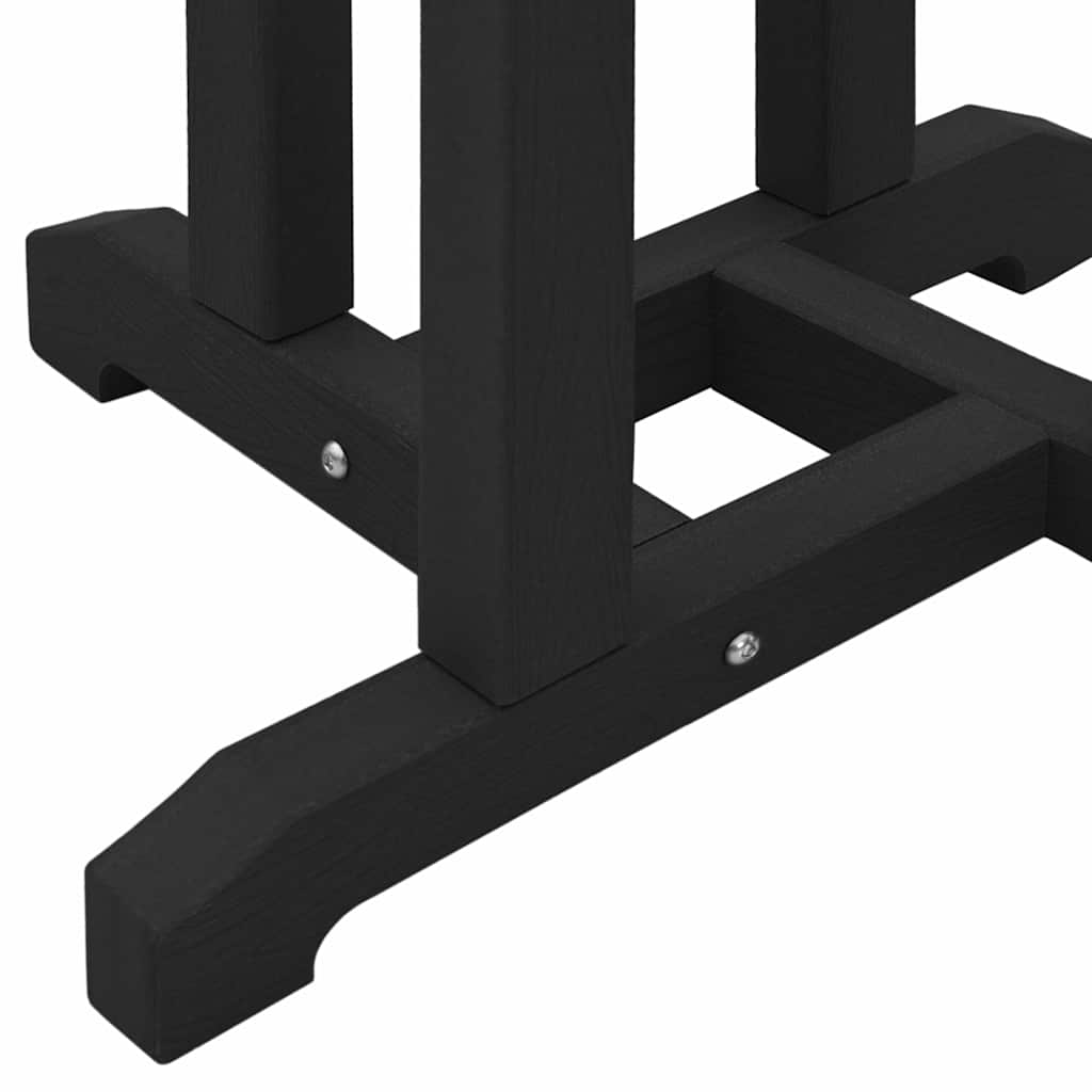 Bartisch Weiß 55 x 55 x 107 cm Polyethylen