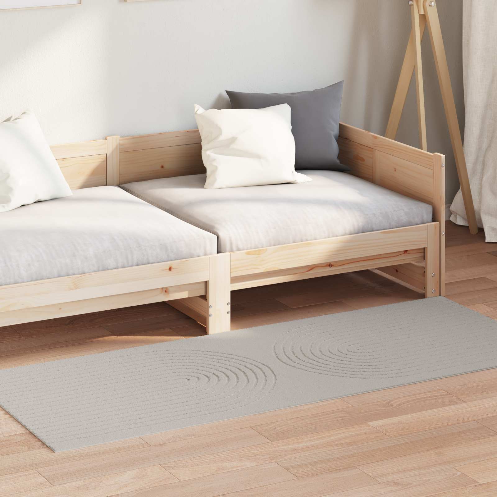 Bereichsteppiche Rechtwinklig GALATI Creme 150 x 80 cm