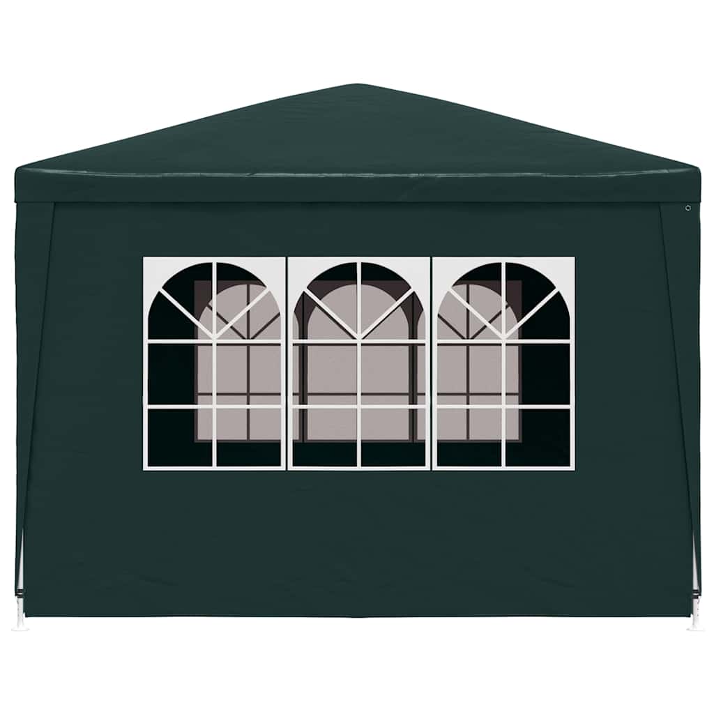 Party-Zelt 400 x 300 x 255 cm Rot PE und Stahl