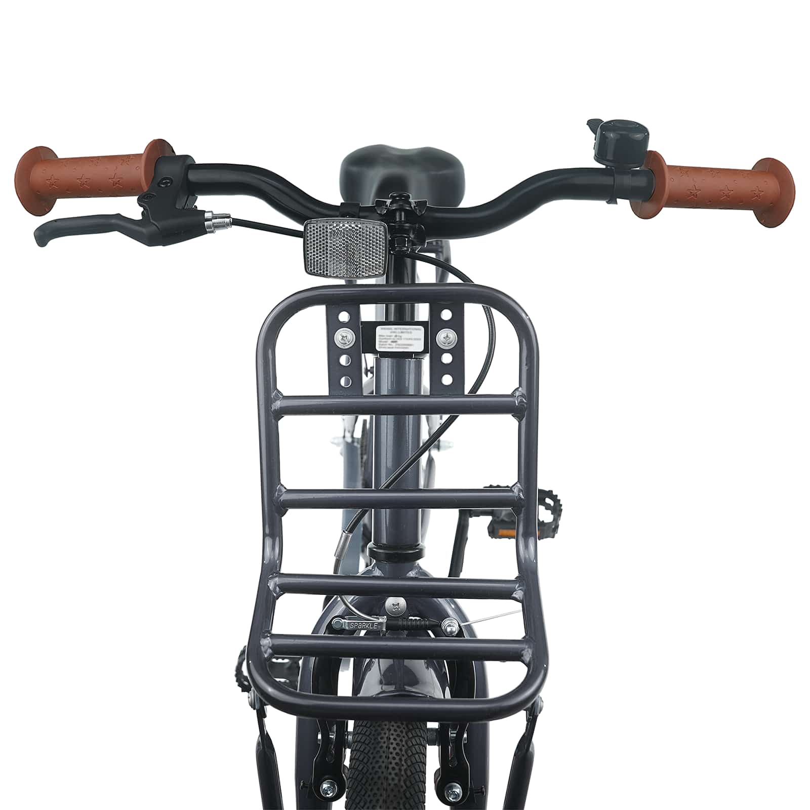Kinderfahrrad 12 Zoll für 2-4 Jahre alt Schwarz