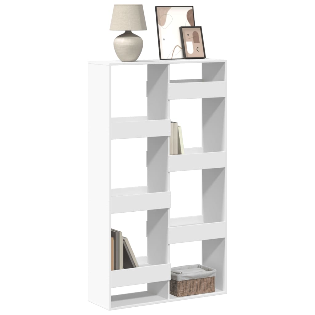 Bücherregal Weiß 100x33x135 cm Holzwerkstoff