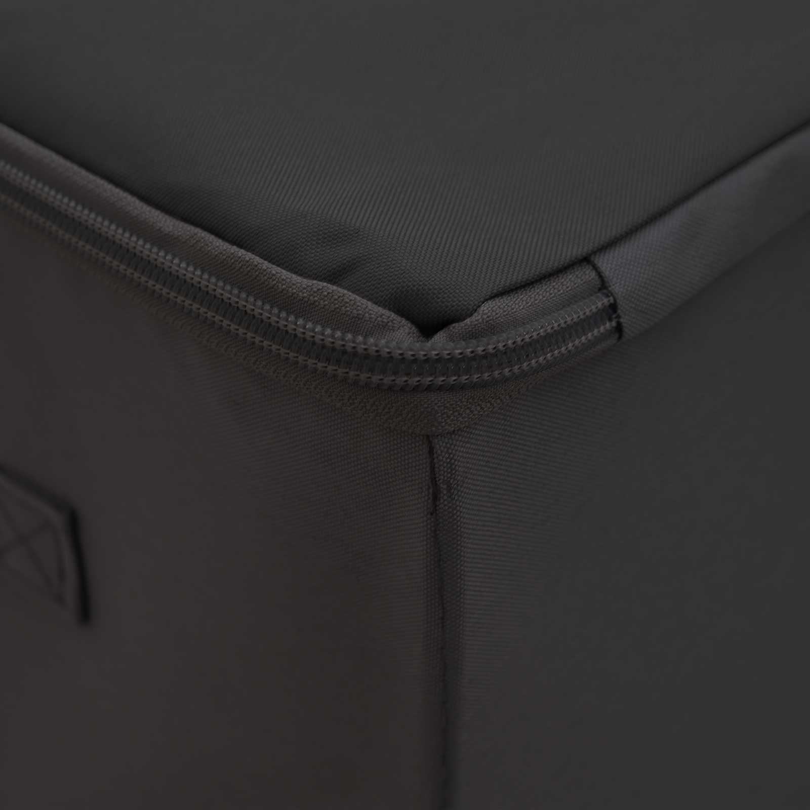 Aufbewahrungsbox Stoff 50x30x25 cm Anthrazit
