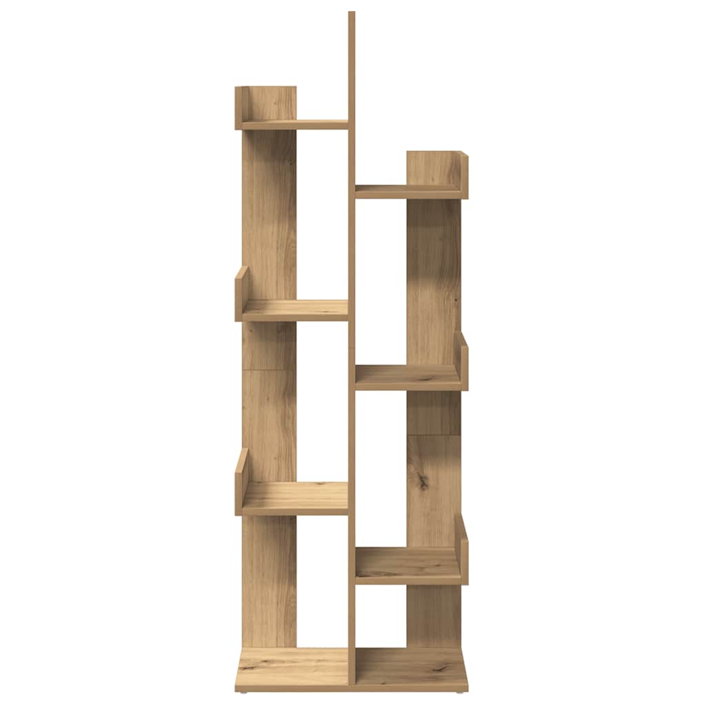 Bücherregal Weiß 86x25,5x140 cm Holzwerkstoff