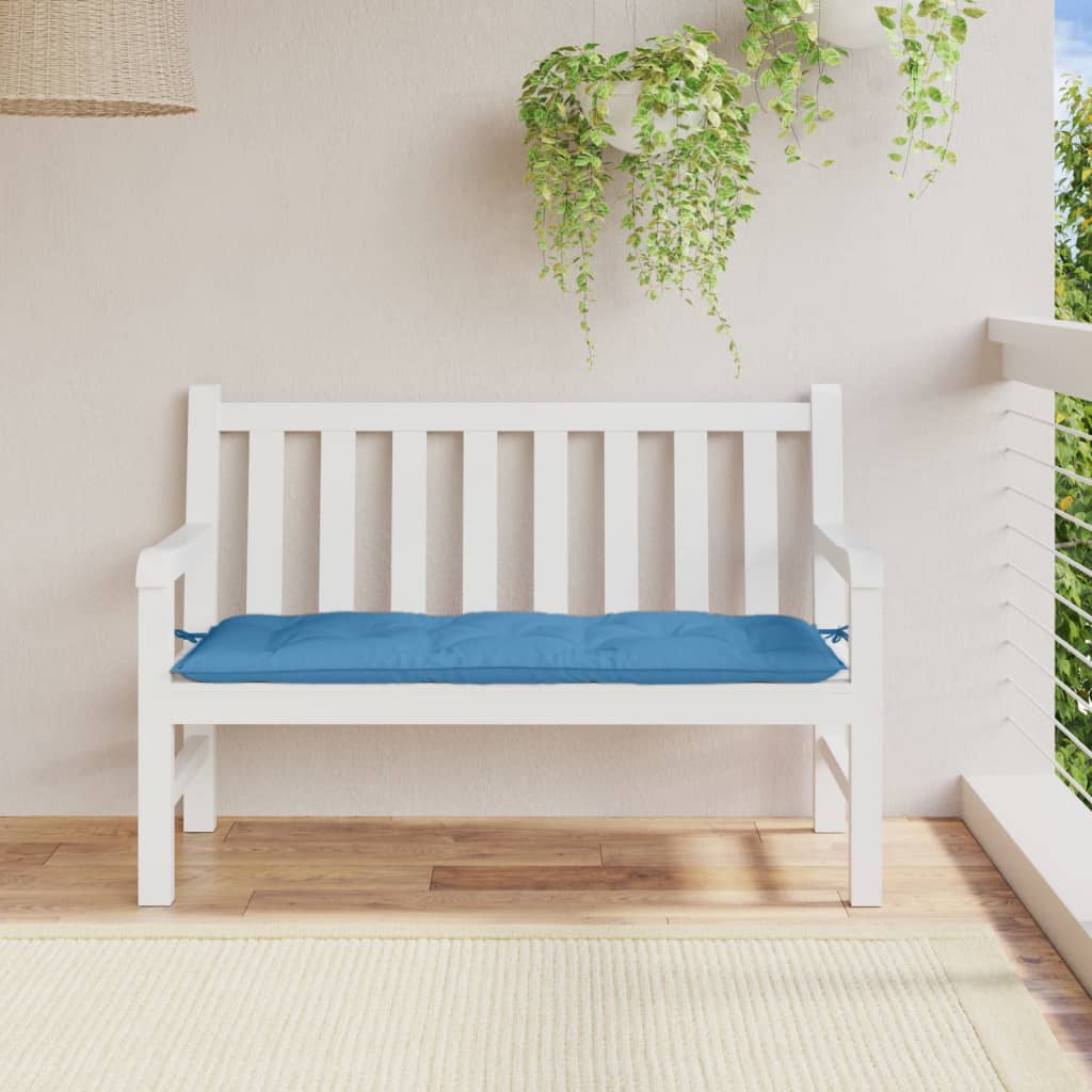 Gartenbank-Auflage Melange Anthrazit 100x50x7 cm Stoff