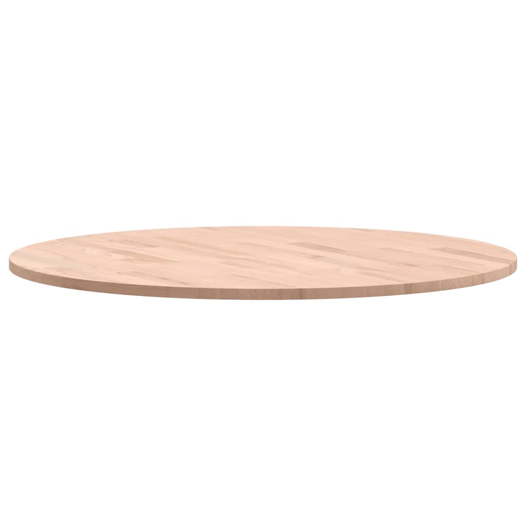 Tischplatte Ø30x1,5 cm Rund Massivholz Buche