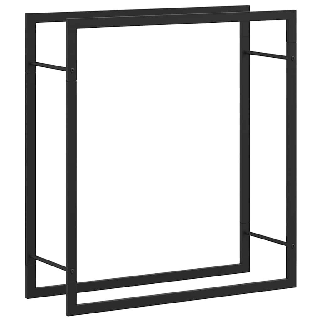 Brennholzregal 50x28x94 cm Edelstahl