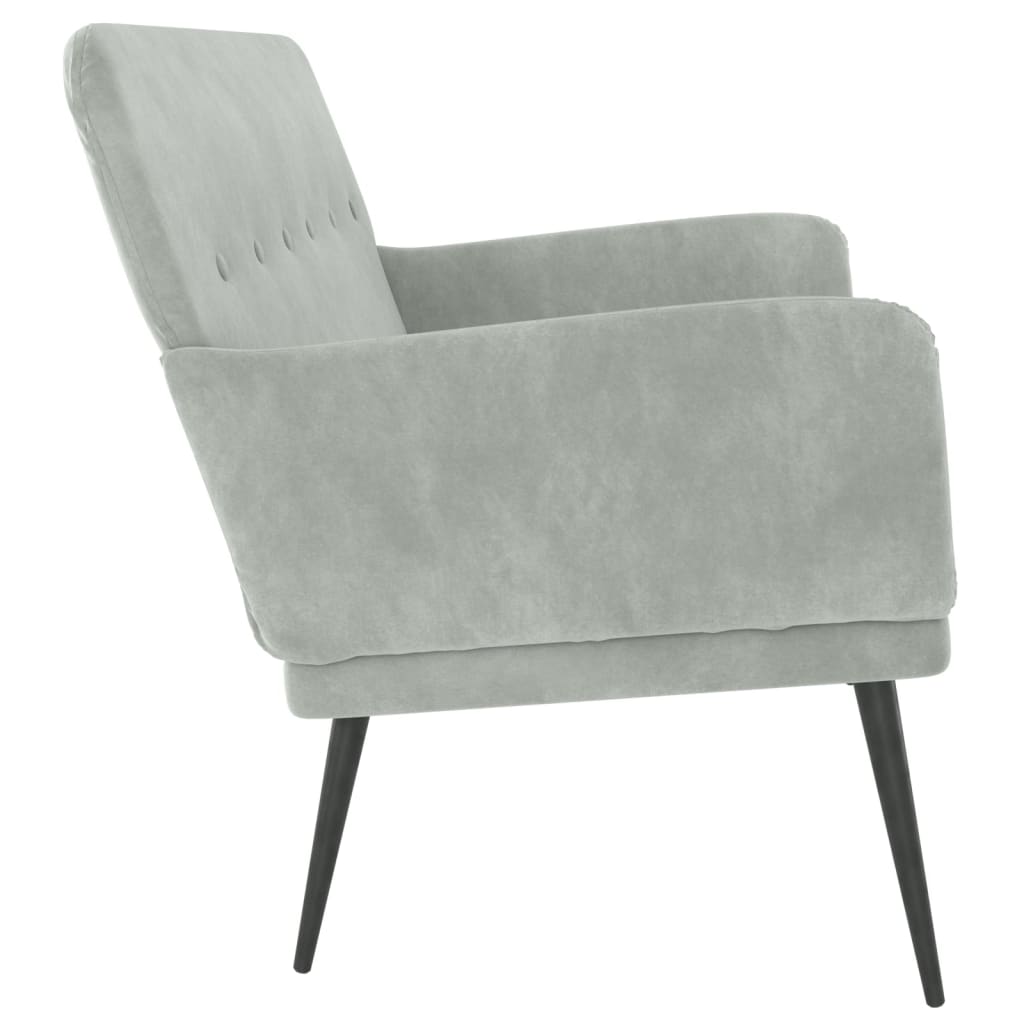 Sitzbank Schwarz 108x79x79 cm Samt