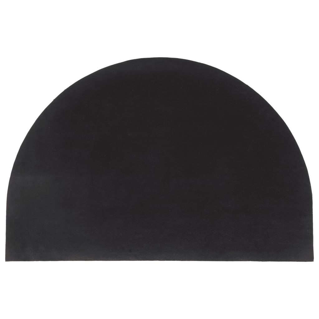 Fußmatte Natur Halbrund 40x60 cm Kokosfaser Getuftet