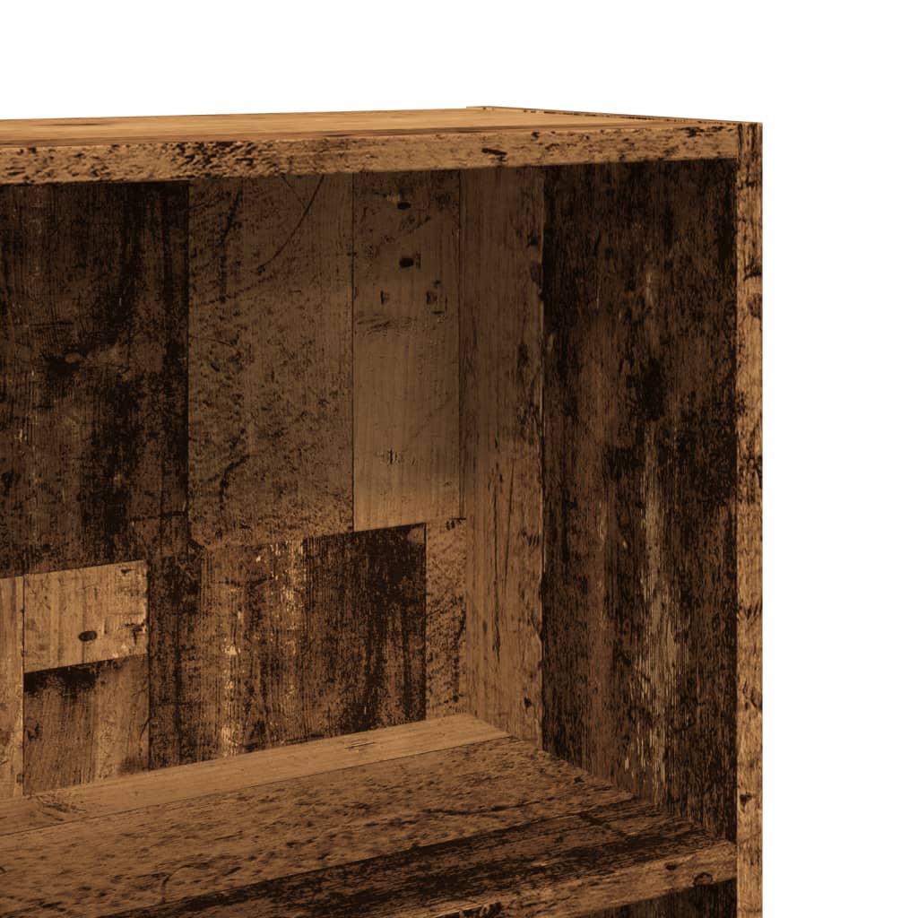 Bücherregal Weiß 40x24x75 cm Holzwerkstoff