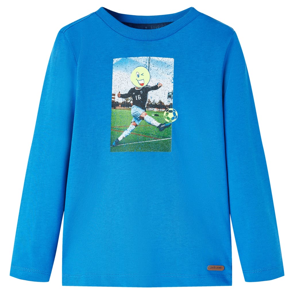 Kinder-Langarmshirt Khaki 116