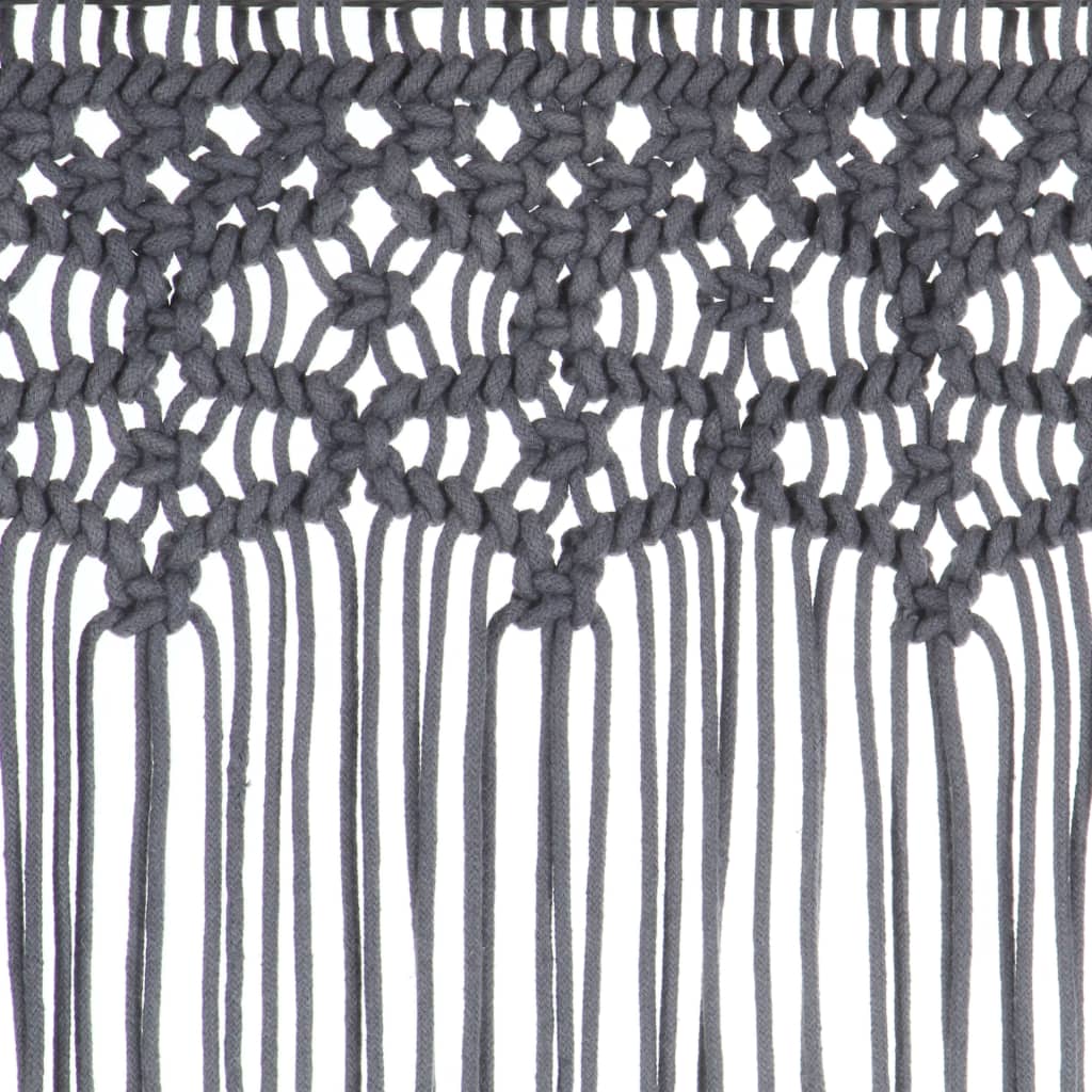 Makramee Vorhang 140x240 cm Baumwolle