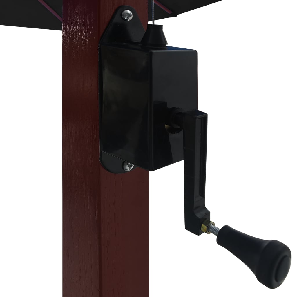 Ampelschirm Melia 300x400 cm Grün