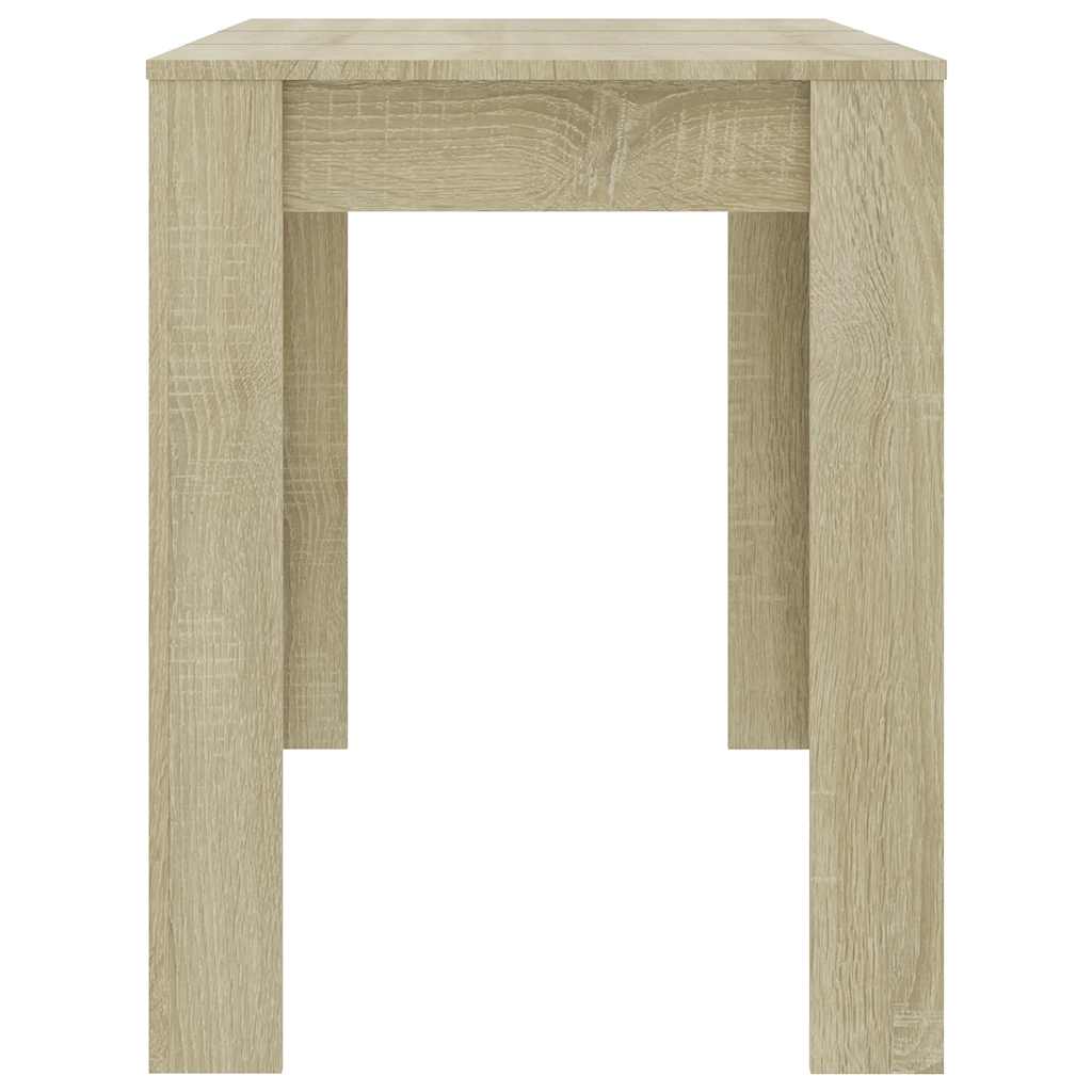 Esstisch Weiß 120x60x76 cm Holzwerkstoff