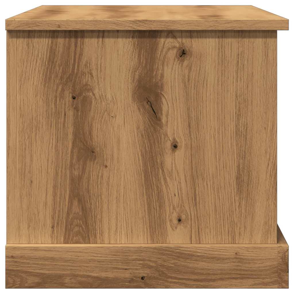 Aufbewahrungsbox Weiß 50 x 30 x 28 cm Holzwerkstoff