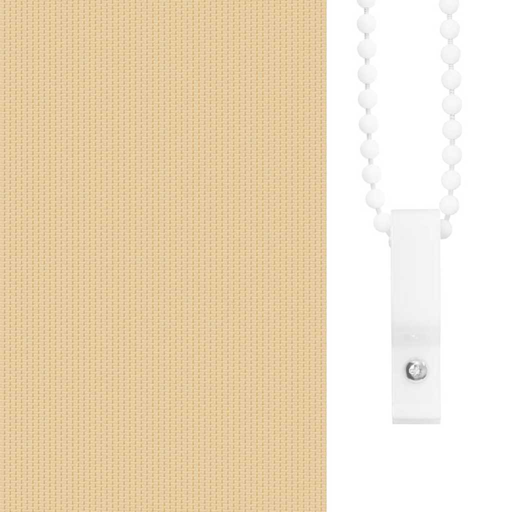 Verdunkelungsrollo 84,4 x 175 cm, Stoffbreite 80 cm, Weiß