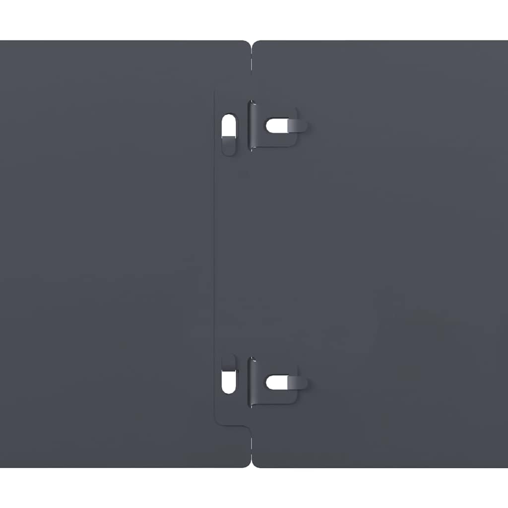Raseneinfassung 10 pcs 10 x 103 cm Wetterfeststahl Rostig