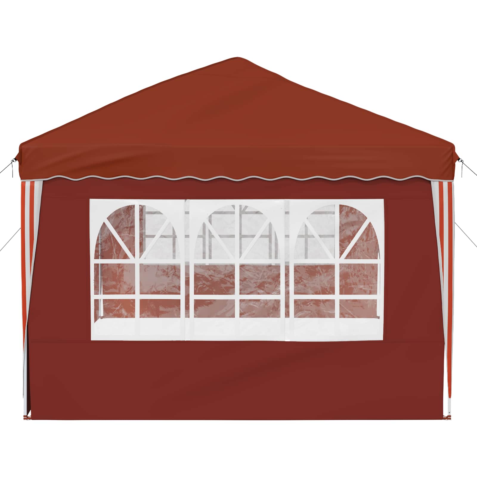 Pop-up Partyzelt 575 x 290 x 245 cm Creme