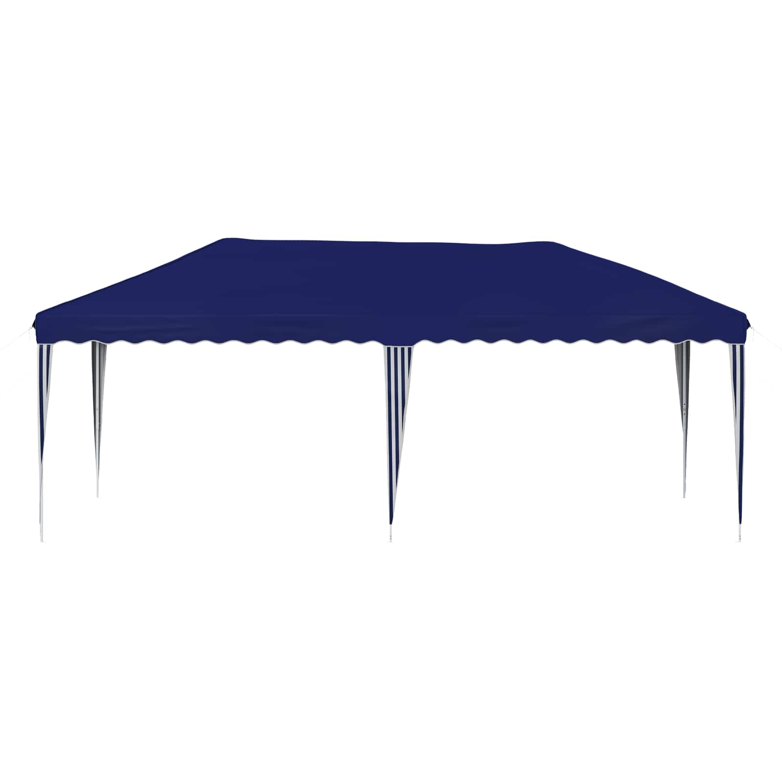 Pop-up Partyzelt 575 x 290 x 245 cm Creme