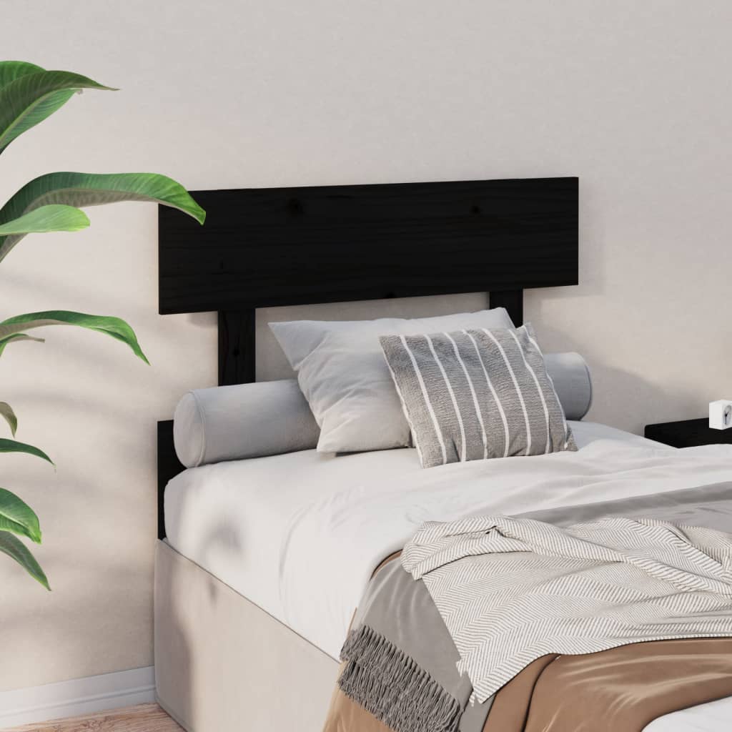 Bett-Kopfteil 78,5x3x81 cm Massivholz Kiefer