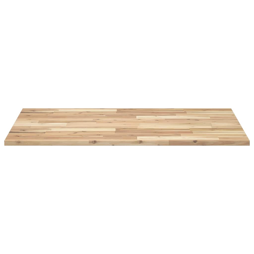 Tischplatte Rechteckig 60x50x2 cm Massivholz Akazie