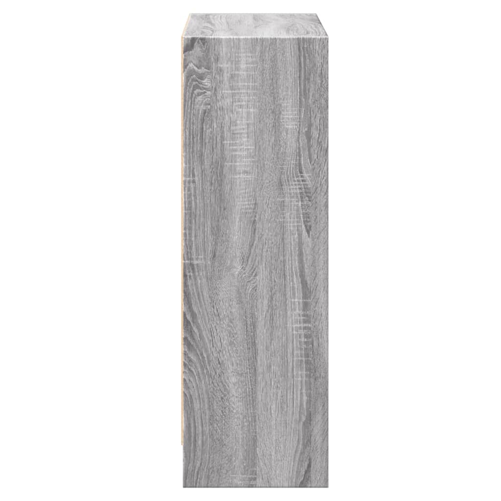 Bücherregal Weiß 40x24x75 cm Holzwerkstoff