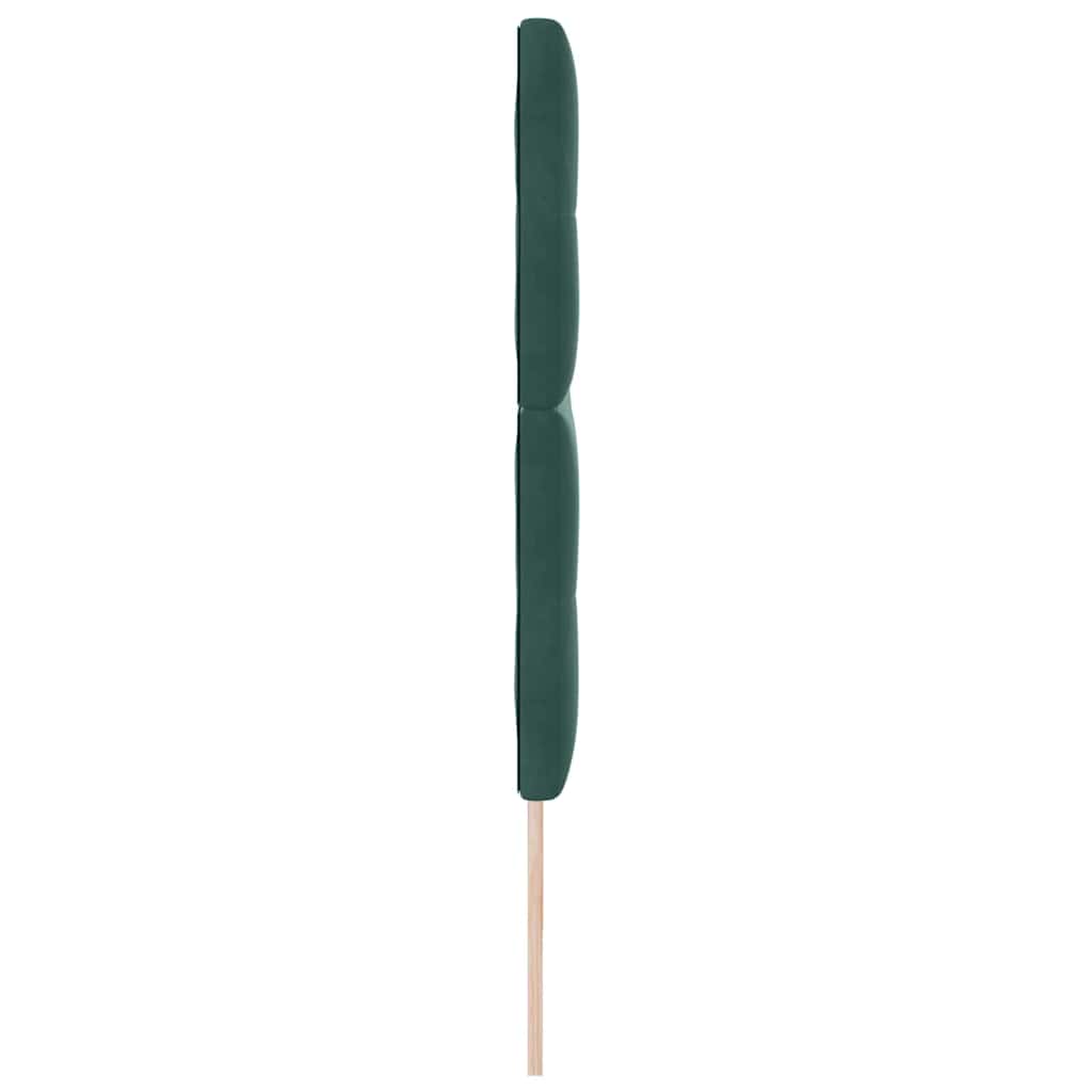 Kopfteil Hellgrau 80 cm Samt
