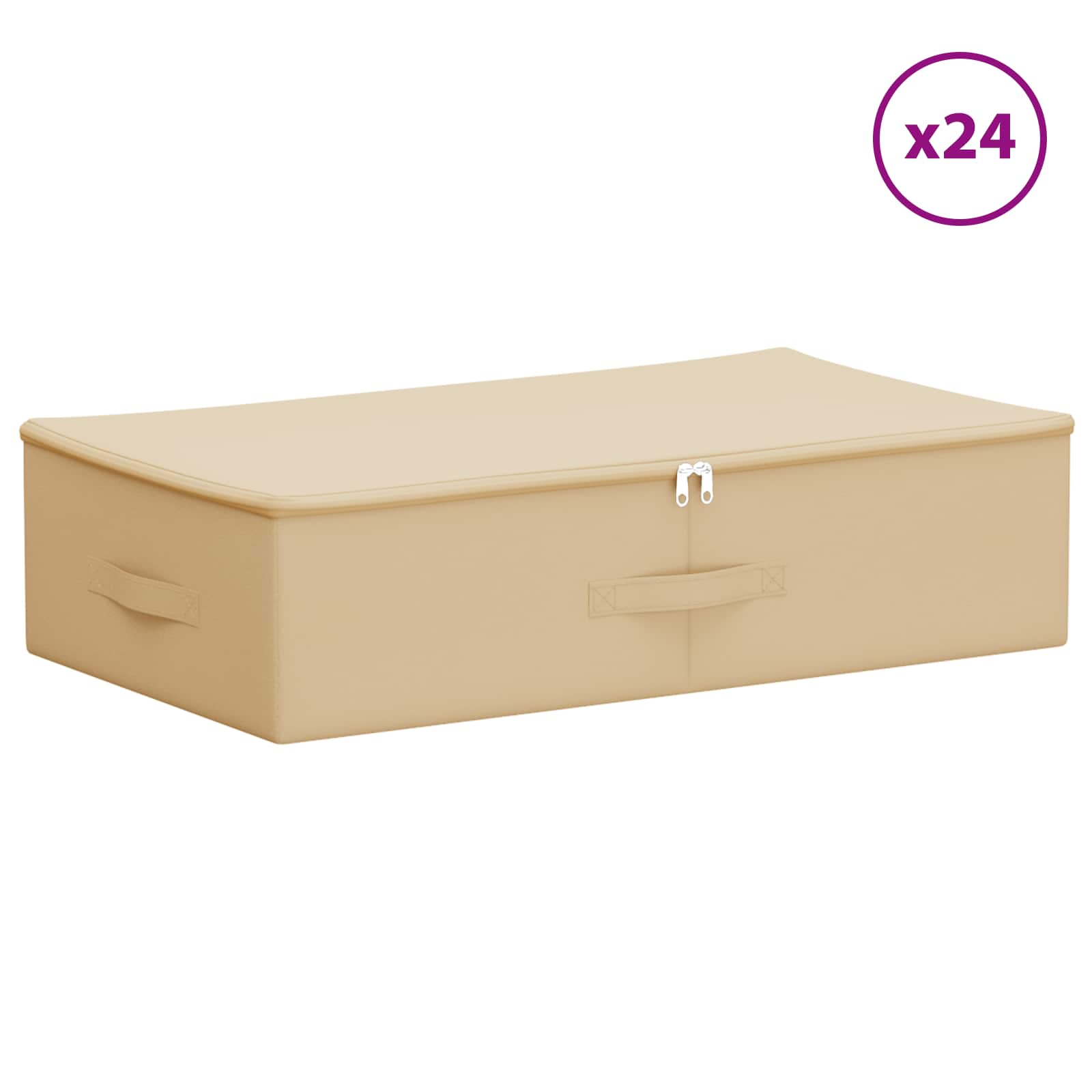 Aufbewahrungsbox Stoff 50x30x25 cm Anthrazit