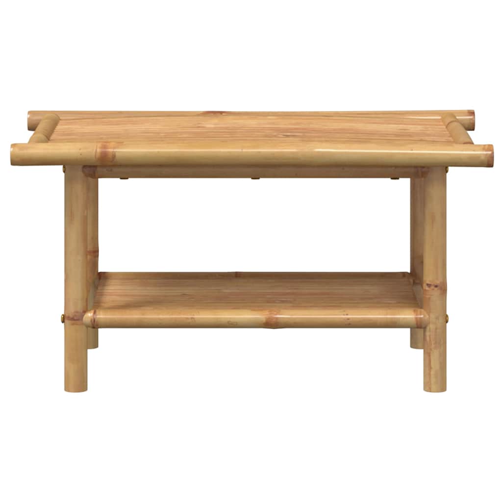 Couchtisch 45x45x45 cm Bambus